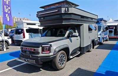 Rhyfeddod seren siasi jmc pop-top dwbl diderfyn oddi ar y ffordd Motorhome